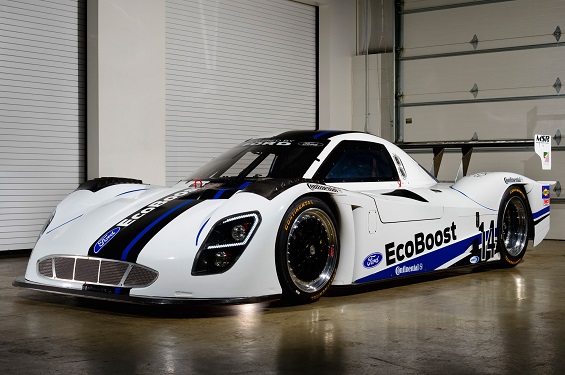 Ford Daytona prototype car with EcoBoost