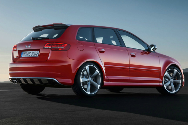 The covers come off of the 2015 Audi RS3 Sportback