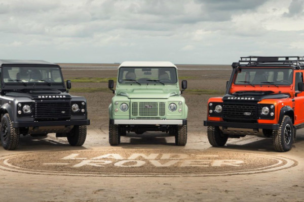 Land Rover is sending off the Defender with three limited edition models
