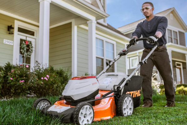 A Small Yard Requires a Stihl Battery-Powered Mower