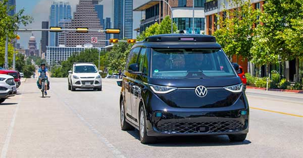 Volkswagen's Self-Driving ID.Buzz Prototype to Roam Austin Streets