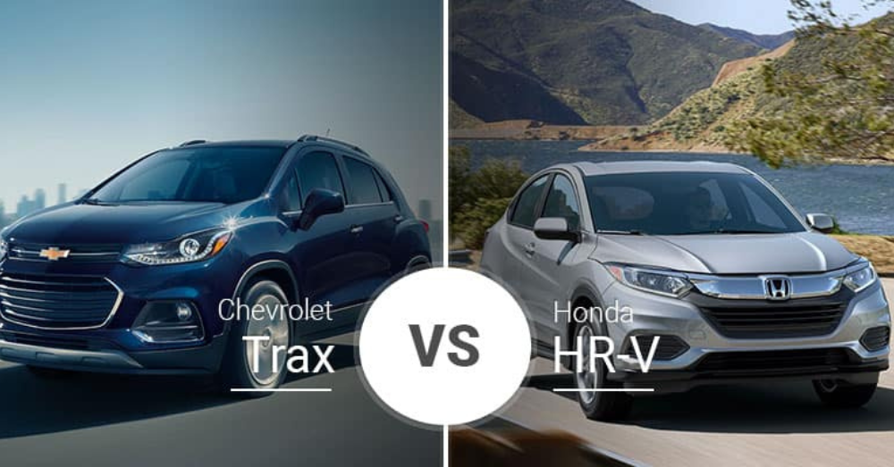 The 2024 Chevy Trax vs. Honda HR-V