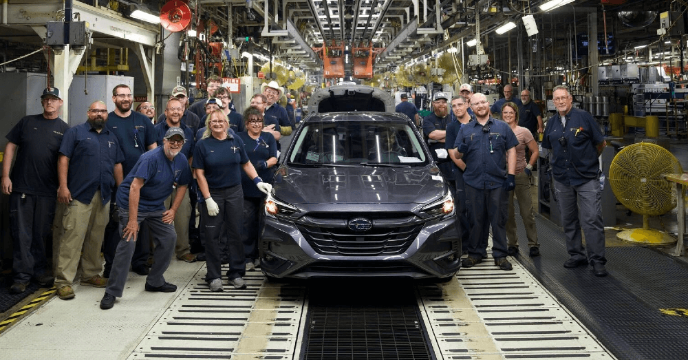 RIP Subaru Legacy - The Last One Just Rolled Off the Assembly Line