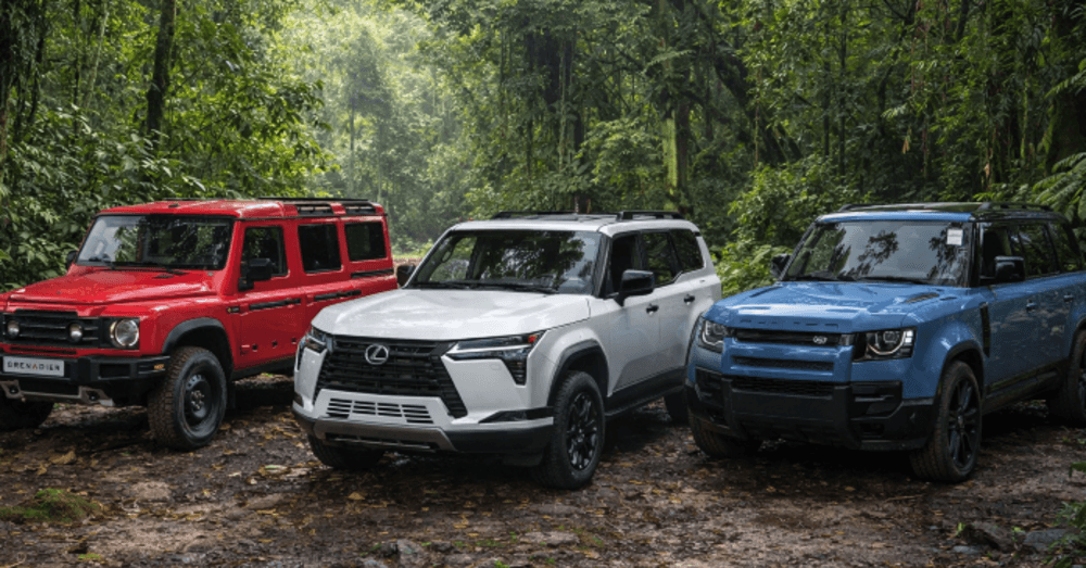 Lexus GX vs Defender 110 vs INEOS Grenadier