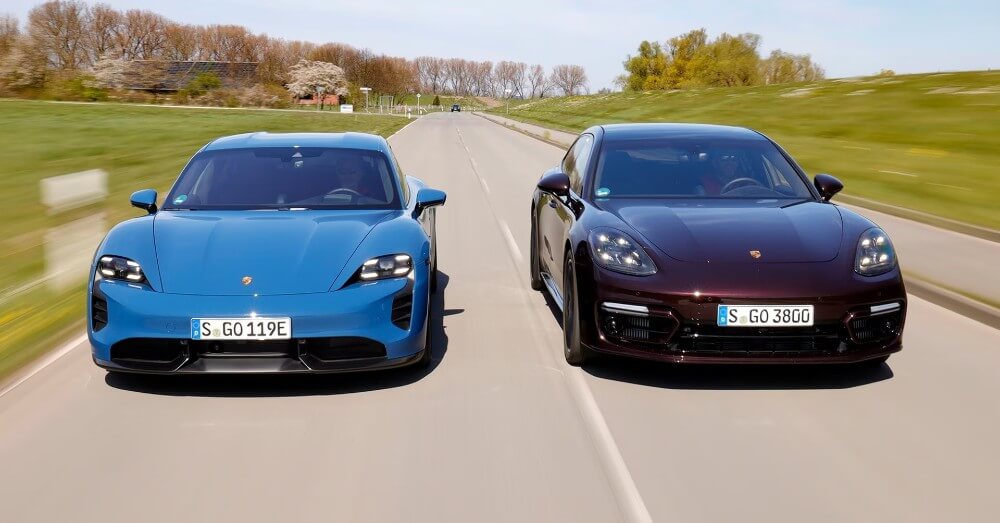 Porsche Taycan Panamera merger